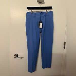 $225! Piazza Sempione Women’s Cotton Sky Blue Pants Size IT 42/US 6